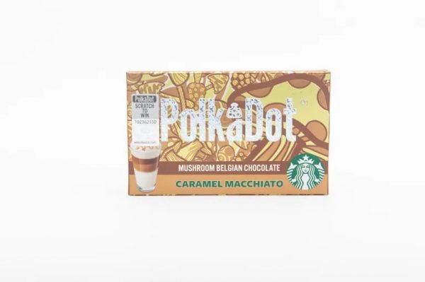 Polkadot Mushroom White Chocolate Bar